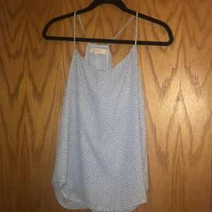Loft pale blue summer top